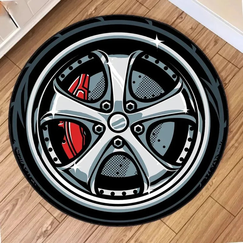 VIKAMA カーハブラウンドクッションソフト滑り止めリビン - Lighting Mcqueen Bedroom Decor のレビューと価格