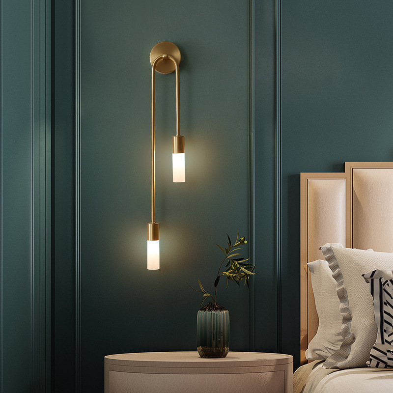 レトロ背景リビングルーム通路寝室ランプベッドサイド北欧クリエ - Up Lighting Decor のレビューと価格