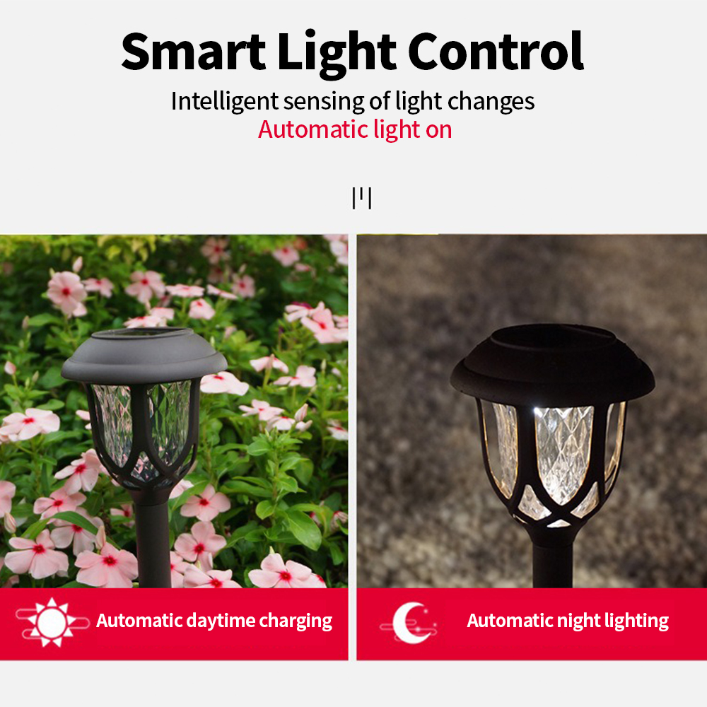 LEDソーラー中庭ランプ屋外防水芝生ライトソーラーガーデンパ - Lighting Decoration Ideas のレビューと価格