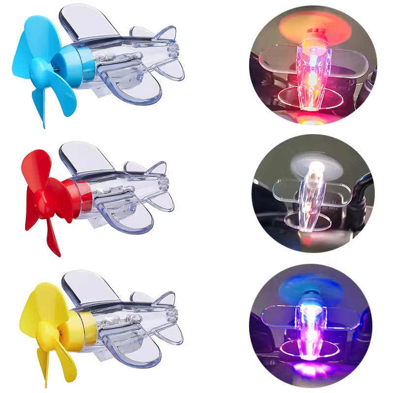 風力発電 LED 飛行機オーナメントオートバイハンドバー車の - Lighting Decoration Ideas のレビューと価格