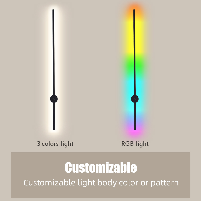 モダンな充電式LEDウォールスコンスランプ、ブラックアルミニ - Up Lighting Decor のレビューと価格